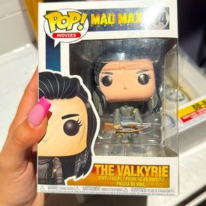 3 Funko POP figures. The Valkyrie, Elizabeth Swan, and BB-8.